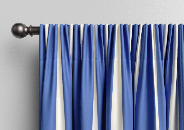 The British Stripe Co. Henry, Bristol No.2 - Made to Measure Curtains - Image 9